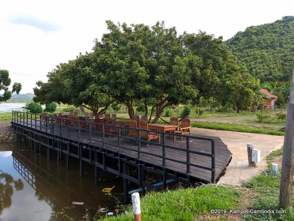 secret lake in kampot, cambodia