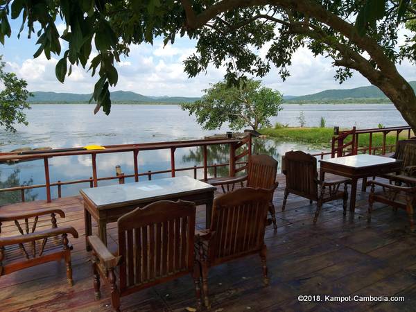 secret lake in kampot, cambodia