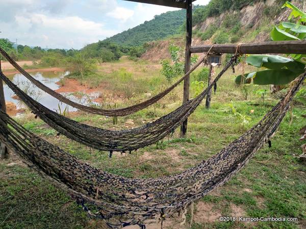 secret lake in kampot, cambodia