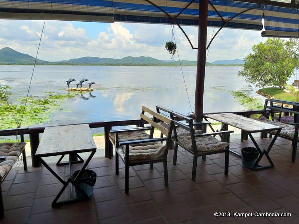 secret lake in kampot, cambodia