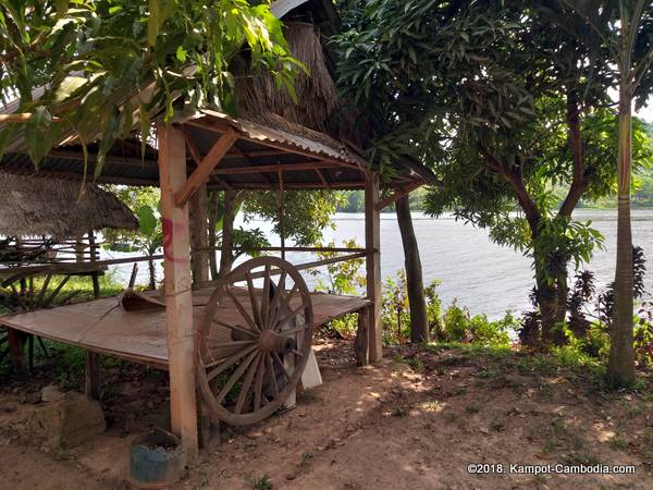 secret lake in kampot, cambodia