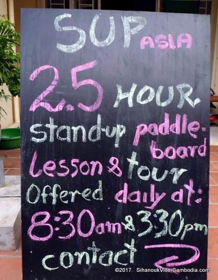 sup asia stand-up paddle board in kampot, cambodia