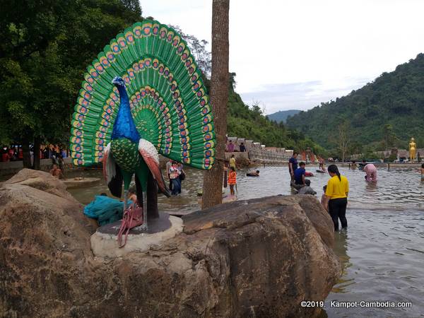 Tada Waterfall Koh Tada and Teuk chhou waterfall in kampot cambodia