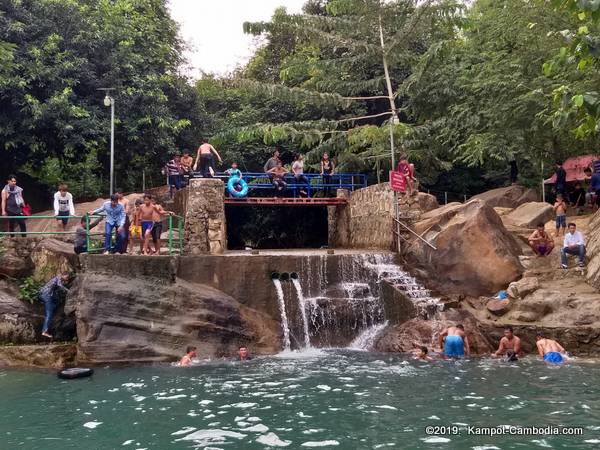 Tada Waterfall Koh Tada and Teuk chhou waterfall in kampot cambodia