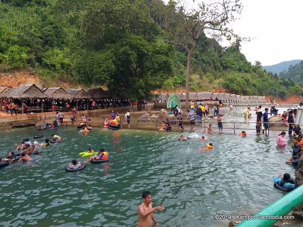 Tada Waterfall Koh Tada and Teuk chhou waterfall in kampot cambodia
