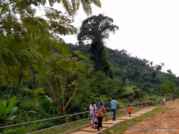 Tada Waterfall Koh Tada and Teuk chhou waterfall in kampot cambodia