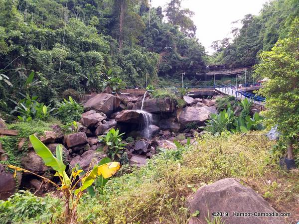 Tada Waterfall Koh Tada and Teuk chhou waterfall in kampot cambodia