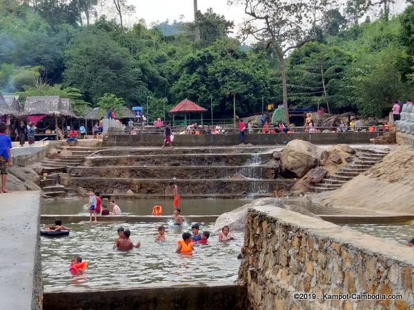 Tada Waterfall Koh Tada and Teuk chhou waterfall in kampot cambodia