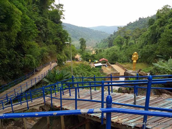 Tada Waterfall Koh Tada and Teuk chhou waterfall in kampot cambodia