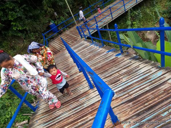 Tada Waterfall Koh Tada and Teuk chhou waterfall in kampot cambodia