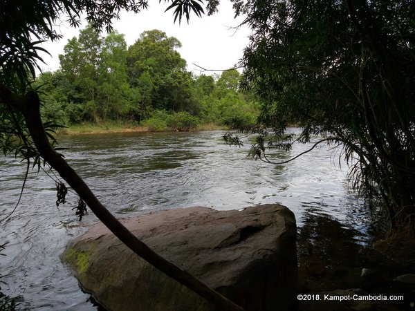Tada Waterfall Koh Tada and Teuk chhou waterfall in kampot cambodia