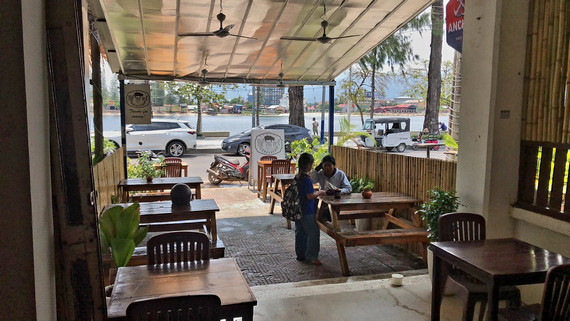 The Pig Pen BBQ in Kampot, Cambodia