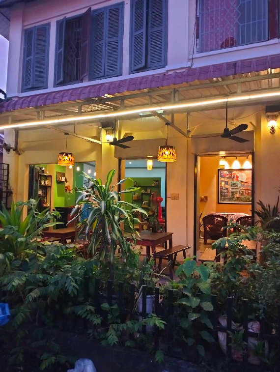 The Tigers Tale bar and restaurant in Kampot, Cambodia