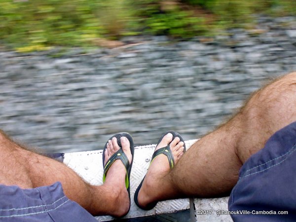 Train in Kampot, Cambodia. Kampot Train Station. Train schedule.