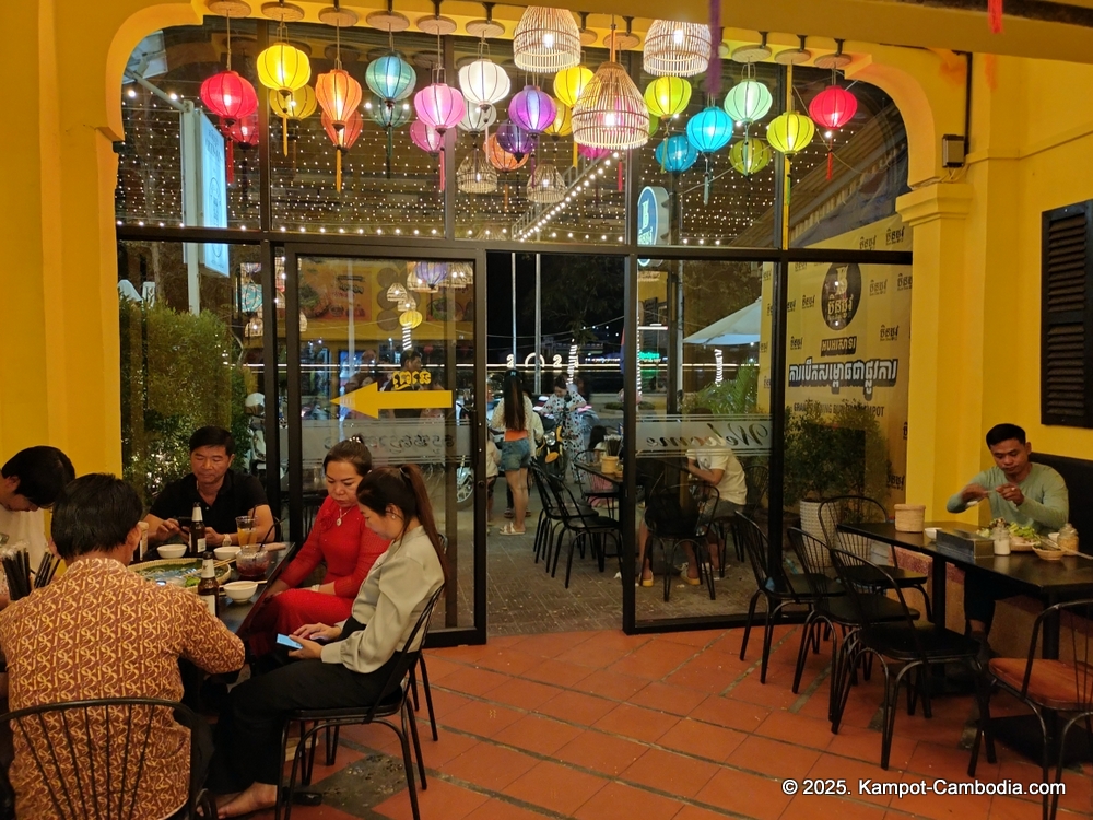 bun dau restaurant in kampot cambodia