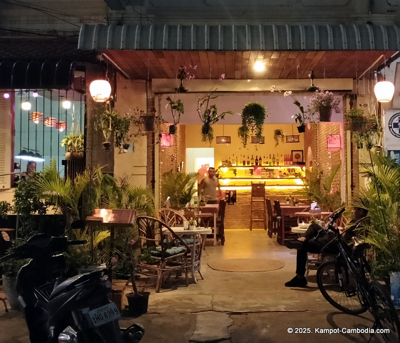 green house restaurant in kampot CAMBODIA