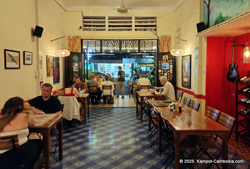 aroma house mediterranean restaurant kampot cambodia