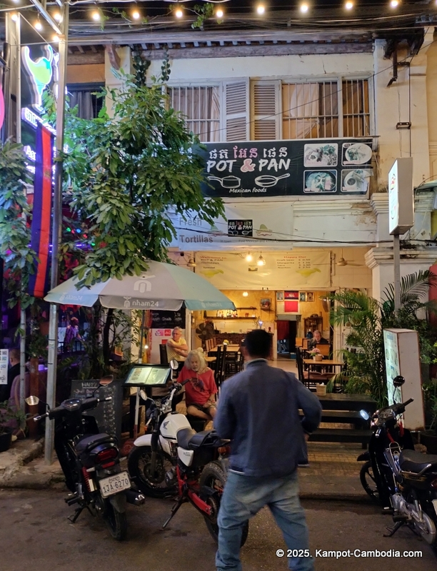 mexican food restaurant in kampot, cambodia