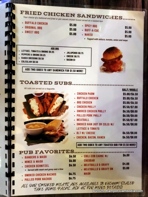 The Pig Pen BBQ in Kampot, Cambodia