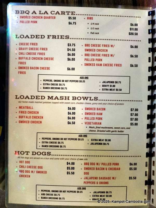 The Pig Pen BBQ in Kampot, Cambodia