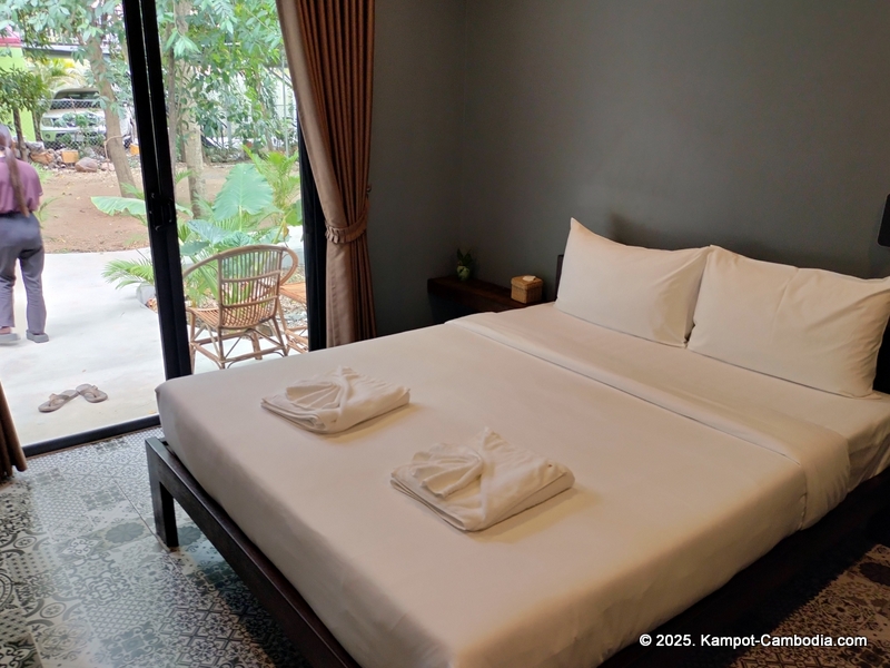 banyan tree hostel in Kampot, Cambodia