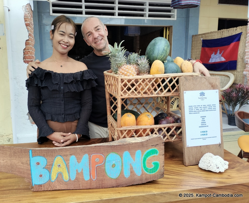 bampong. restaurant in kampot, cambodia