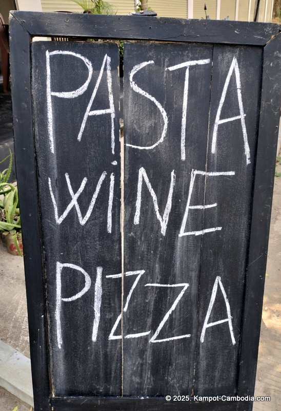 Spaghetti house in kampot cambodia italian restaurant