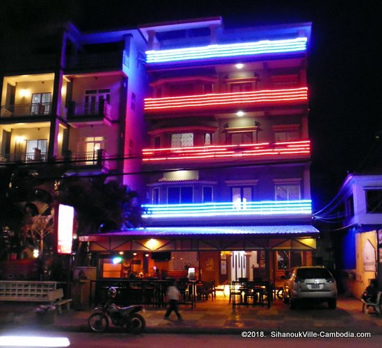 moly the river guesthouse in downtown Kampot, Cambodia.