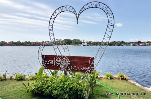 Sea Sand Resort in Kampot, Cambodia on the Kampot River