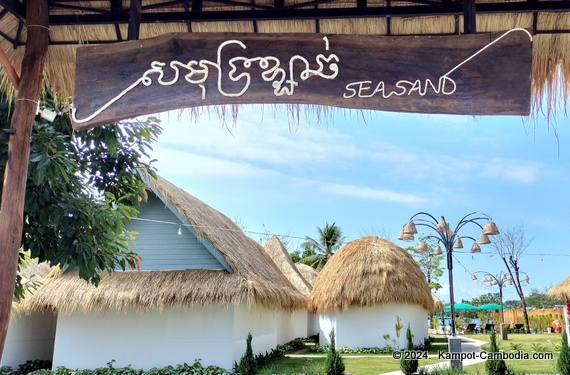 Sea Sand Resort in Kampot, Cambodia on the Kampot River