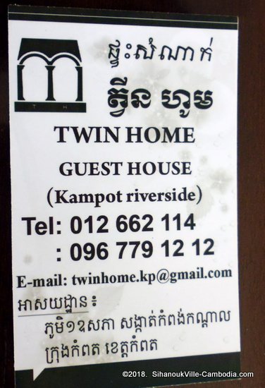 twin home guesthouse in kampot, cambodia