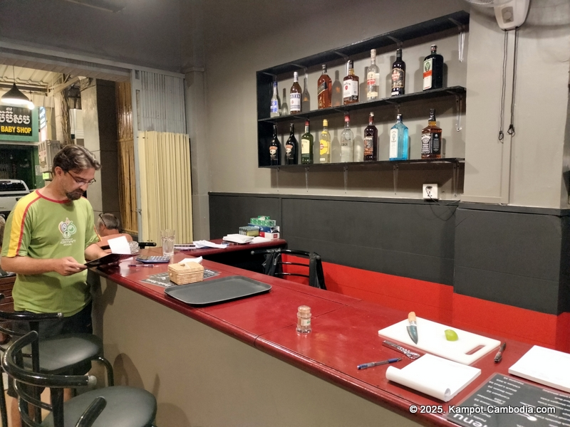 Axel's German Food Restaurant in kampot, cambodia