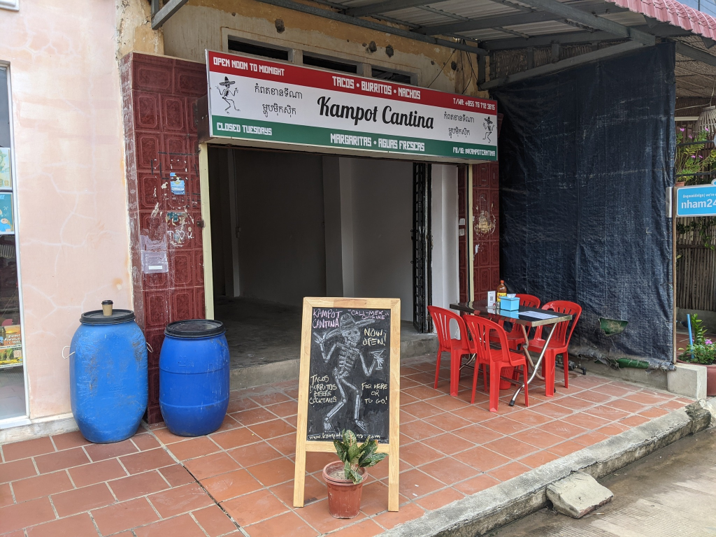 Kampot Cantina Mexican Restaurant in Kampot, Cambodia