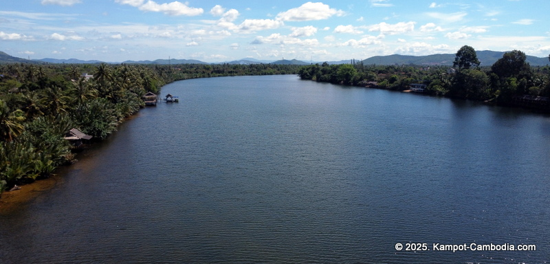 Zip Line Cafe in Kampot, Cambodia