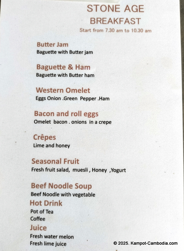 Stone Age Boutique in Kampot, Cambodia