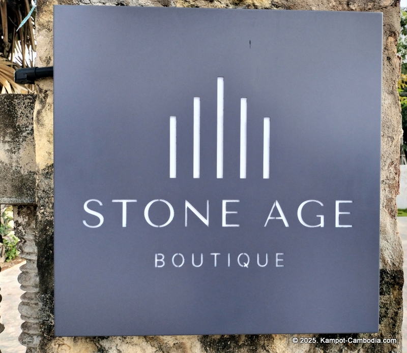 Stone Age Boutique in Kampot, Cambodia