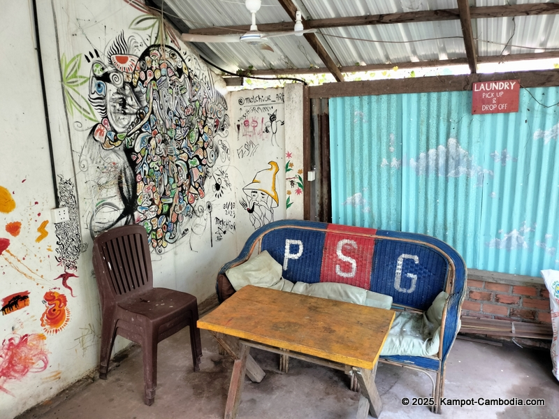 the bear bungalow in kampot cambodia