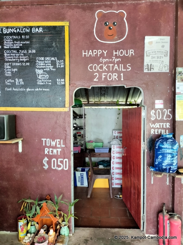 the bear bungalow in kampot cambodia