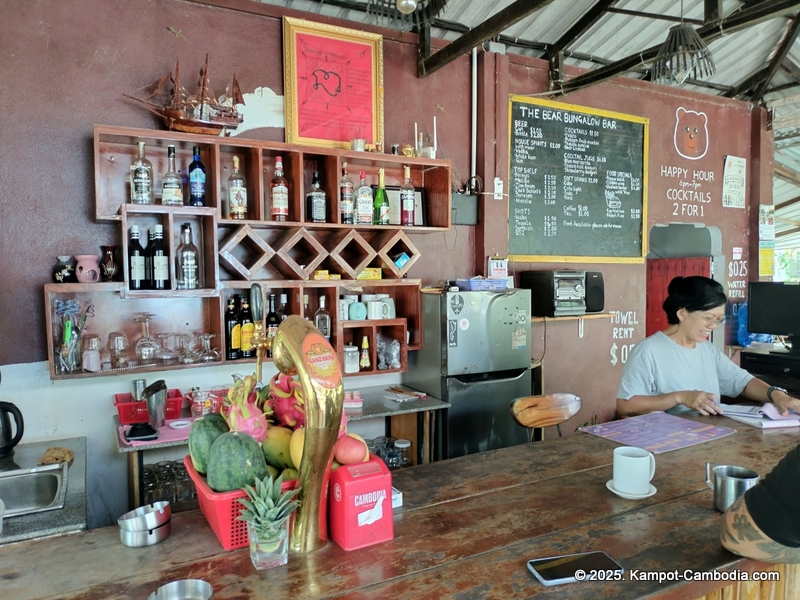 the bear bungalow in kampot cambodia
