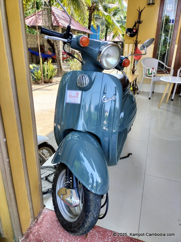 the Manor Bed & Breakfast in Kampot, Cambodia