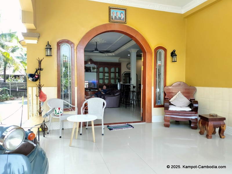 the Manor Bed & Breakfast in Kampot, Cambodia