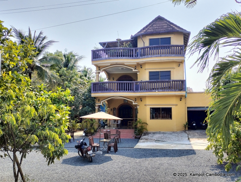 the Manor Bed & Breakfast in Kampot, Cambodia