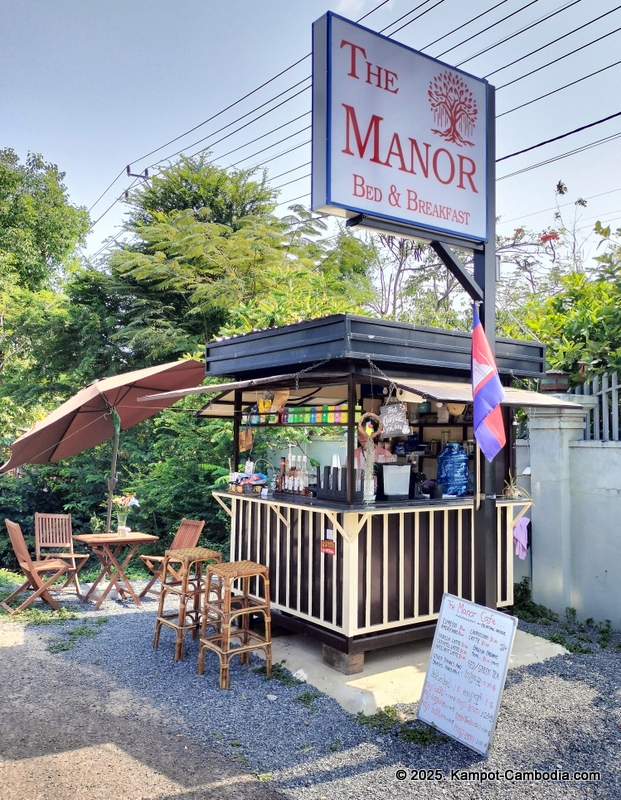 the Manor Bed & Breakfast in Kampot, Cambodia
