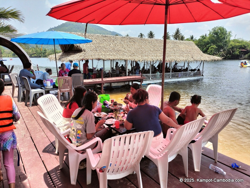 daung te river park in kampot cambodia