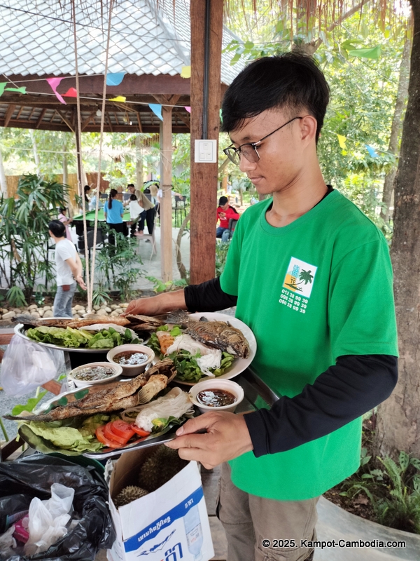 daung te river park in kampot cambodia