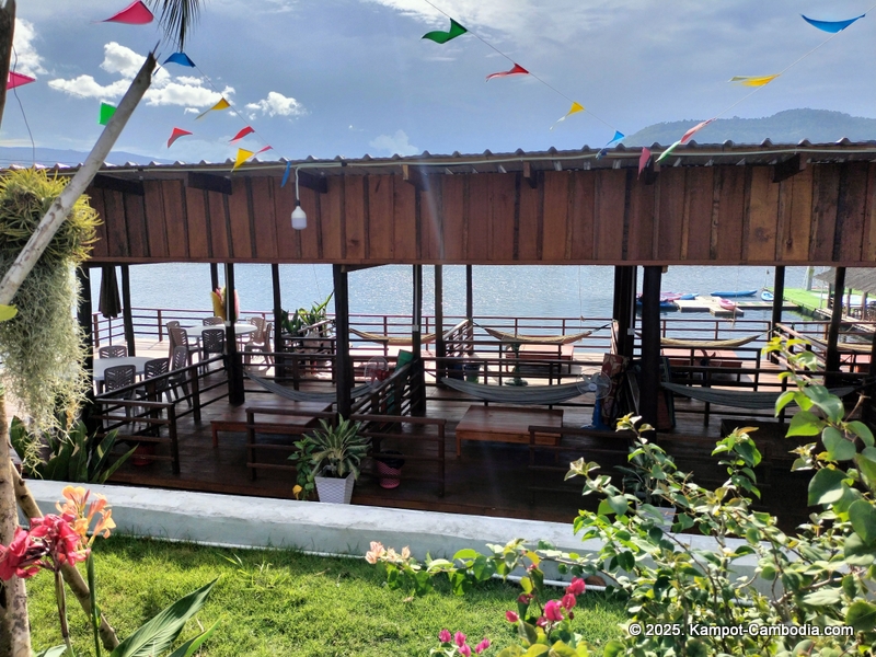 Zip Line Cafe in Kampot, Cambodia