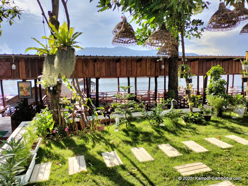 Zip Line Cafe in Kampot, Cambodia