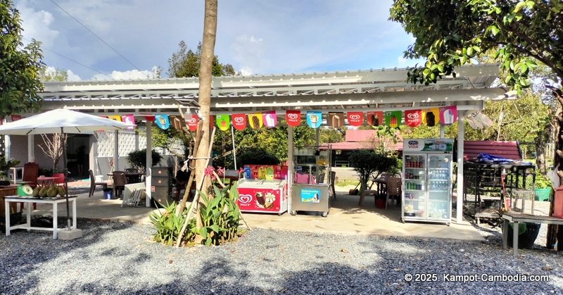 Zip Line Cafe in Kampot, Cambodia