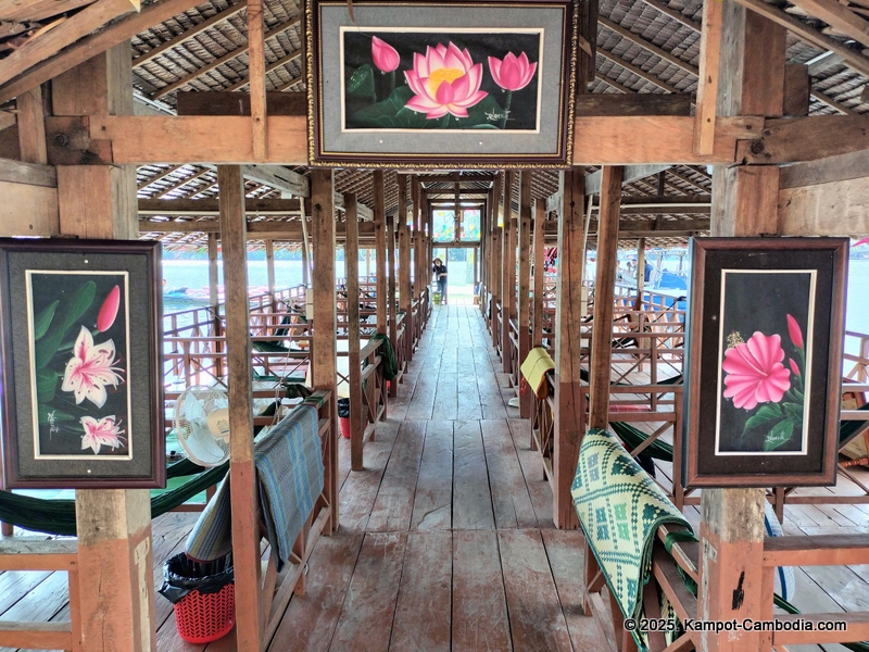 Zip Line Cafe in Kampot, Cambodia