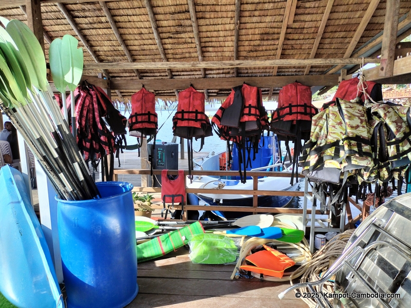 Zip Line Cafe in Kampot, Cambodia